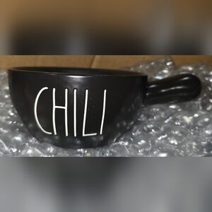 Rae Dunn Black Chili Bowl